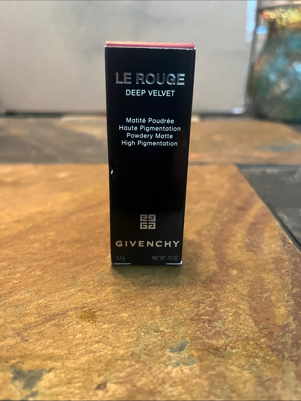 Givenchy Le Rouge Deep Velvet Lipstick - Black & Berry Accent NWT